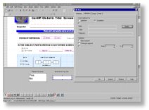 Index information is input via a customizable interface that is designed in the TELEform Designer.
