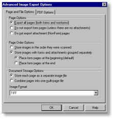 TELEform provides output Connect Agents to send images along with their corresponding index values to a variety of popular Document Management Systems.