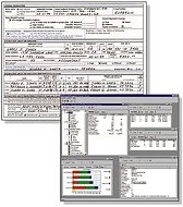 The Control Center, based on the Microsoft Management Console provides extensive information for workload balancing, workflow analysis, batch management, form optimization and system performance